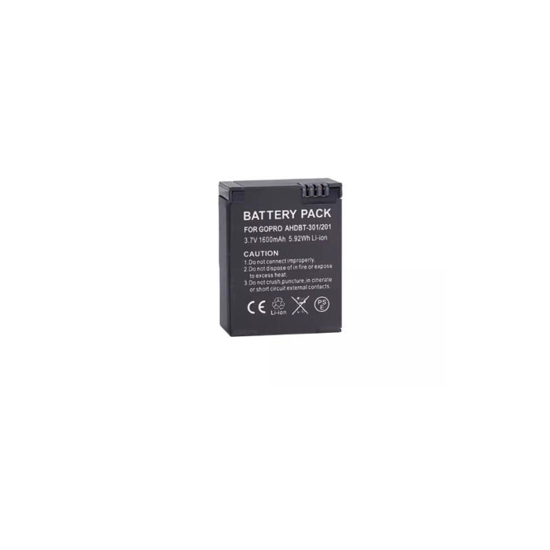 AHDBT-201 Battery for Gopro HERO3 HERO3+ AHDBT-301 Action Camera Li-ion battery pack