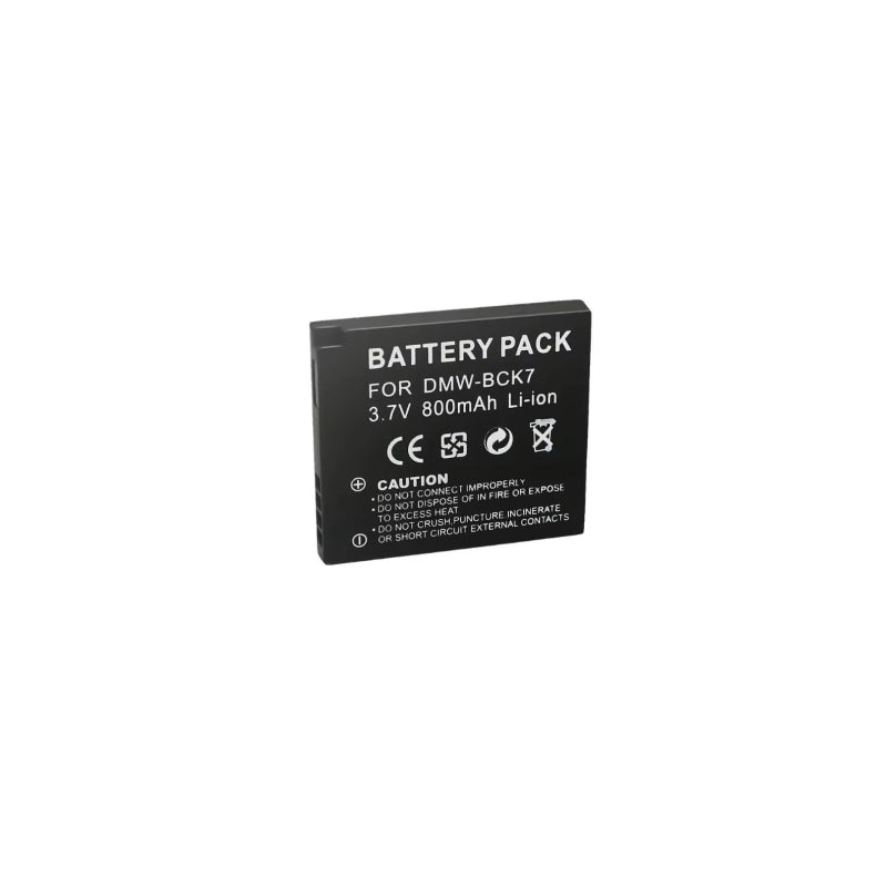 DMW-BCK7 Battery for Panasonic Lumix DMC-FH2 FP5 FS14 Camera Li-ion battery pack