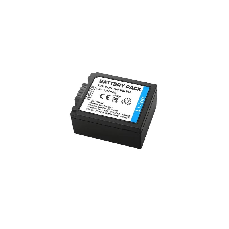 DMW-BLB13 Battery for Panasonic Lumix DMC‑G1 G2 GF1 Video Camera Li-ion battery pack