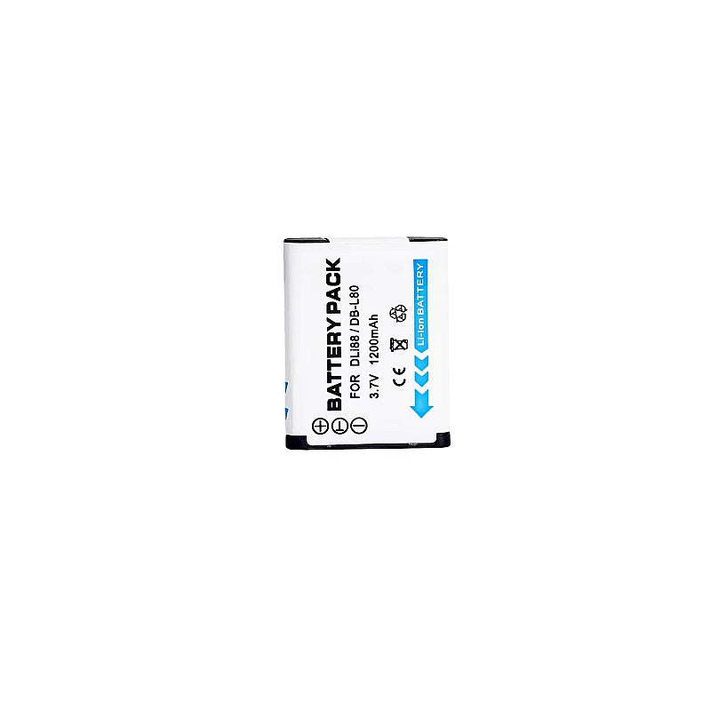 D-Li88 Battery for Pentax Optio P70 W90 VPC-CG20 DMX-CG110 Camera Li-ion battery pack