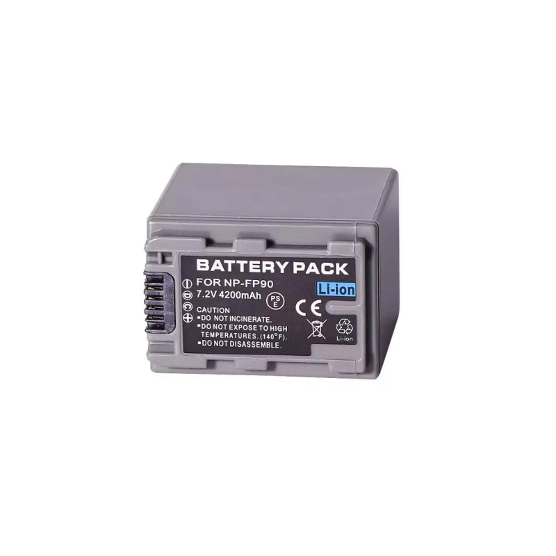 NP-FP90 battery for Sony DCR-DVD92 DVD103 HDR-HC3E Video camera Li-ion battery pack