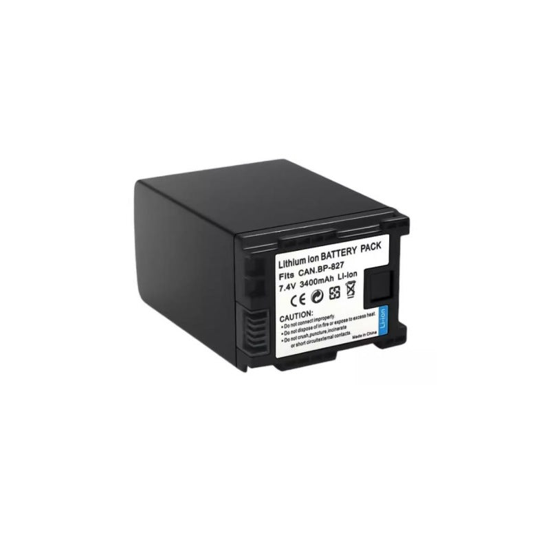 BP-827 battery for Canon Camcorder HF G10 G20 S30 DV lithium battery pack