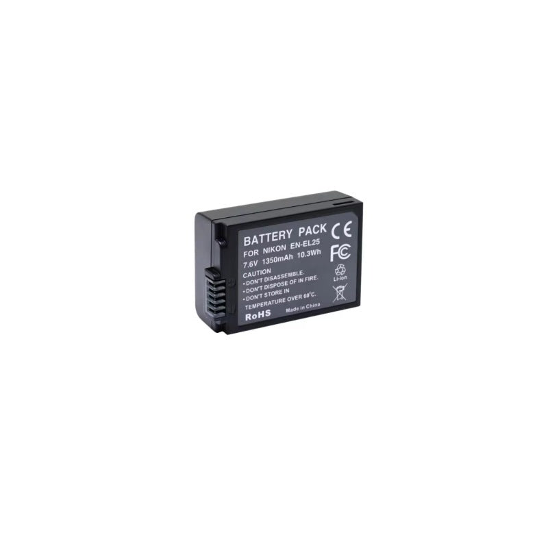 EN-EL25 battery for Nikon Z30 Z50 ZFC mirrorless camera lithium battery pack