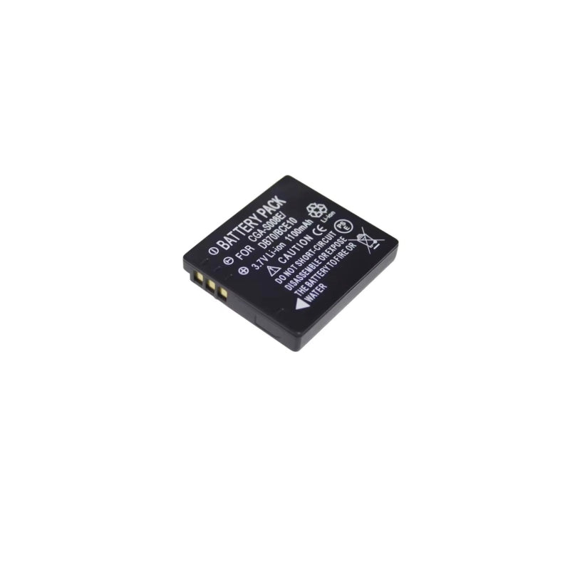 CGA-S008 battery for Panasonic Lumix DMC-FX37 SDR-S7 C‑LUX 2 Digital Camera Li-ion battery pack