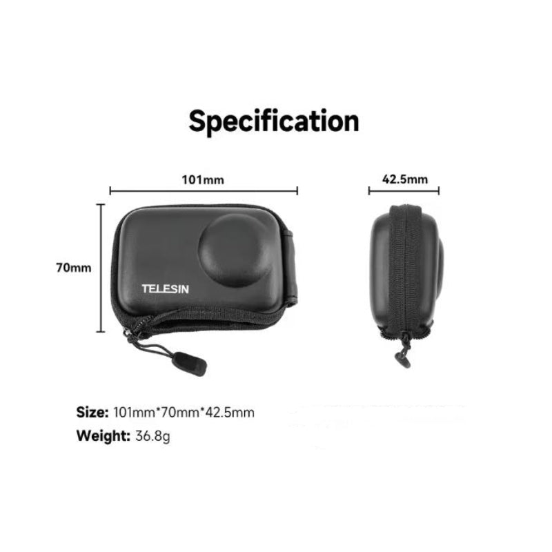 Mini Protective Bag For Dji Osmo Action 5pro/4/3 Carrying Bag Waterproof Storage Box For DJI Action 3/4/5pro Hand Bag