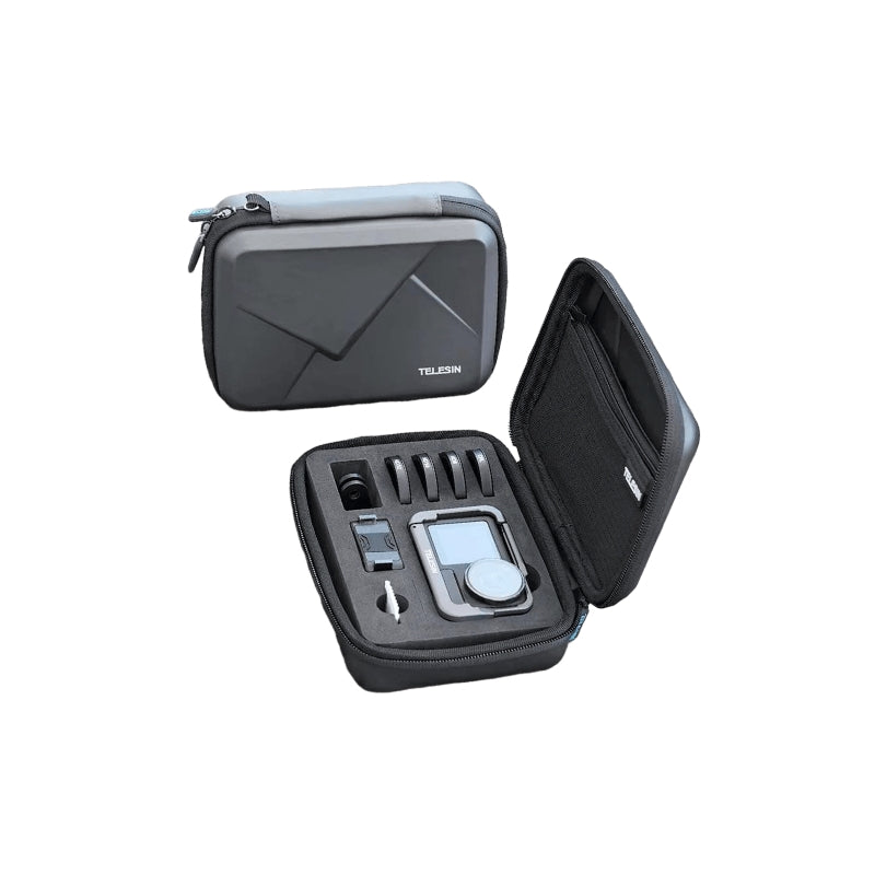 EVA Hard Shell Storage Bag for DJI OSMO Action 5/4/3 Accessories Shock-Resistant Crush-Resistant Waterproof Protective Case