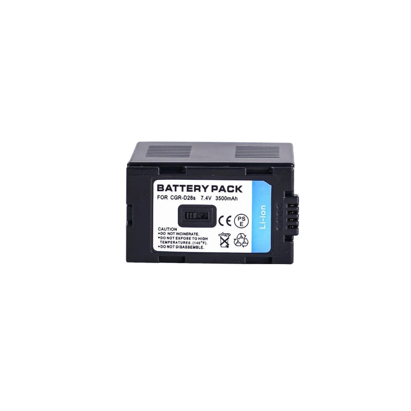 CGR-D28S Battery for Panasonic NV‑EX1 PV‑DV100 AG‑DVC15 Video Camera Li-ion battery pack