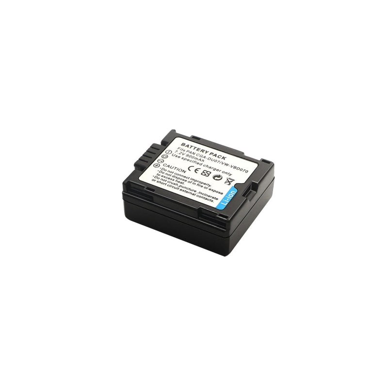 CGA-DU07 Battery for Panasonic NV‑GS6 PV‑GS35 DZ‑MV350 Video Camera Li-ion battery pack