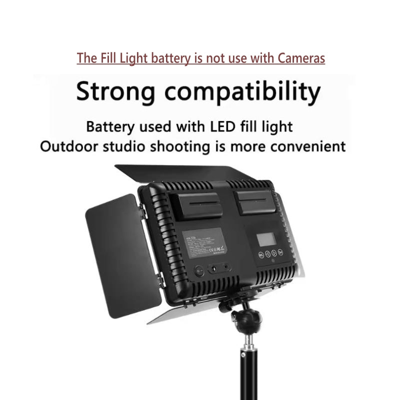 NP-F550 Battery Suitable for Camera Photography LED Fill Light NP-F570 Outdoor shooting Monitor Battery