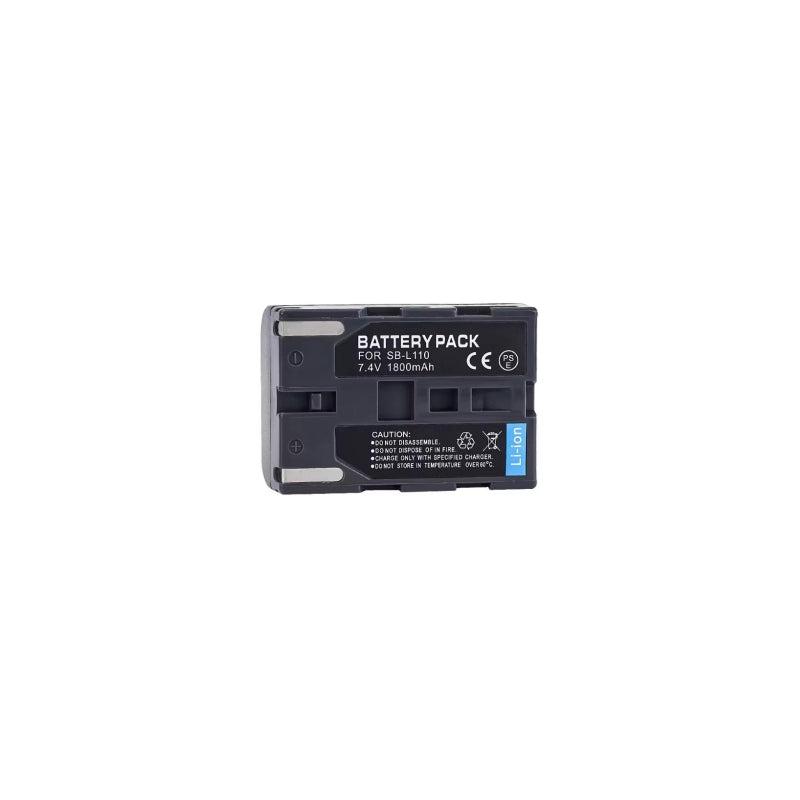 SB-L110 Battery for Samsung SC-D20 VN-A600 VP-D7L video camera Li-ion battery pack