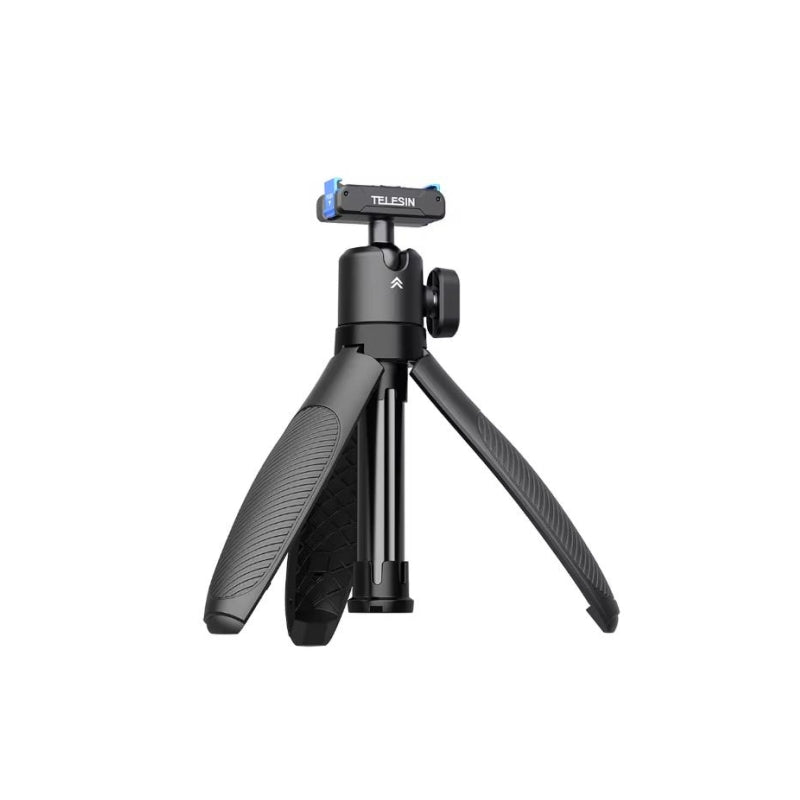 Mini Selfie Stick Tripod Portable Quick Release Aluminum alloy Stand for GoPro DJI Osmo Action Camera Hand Grip