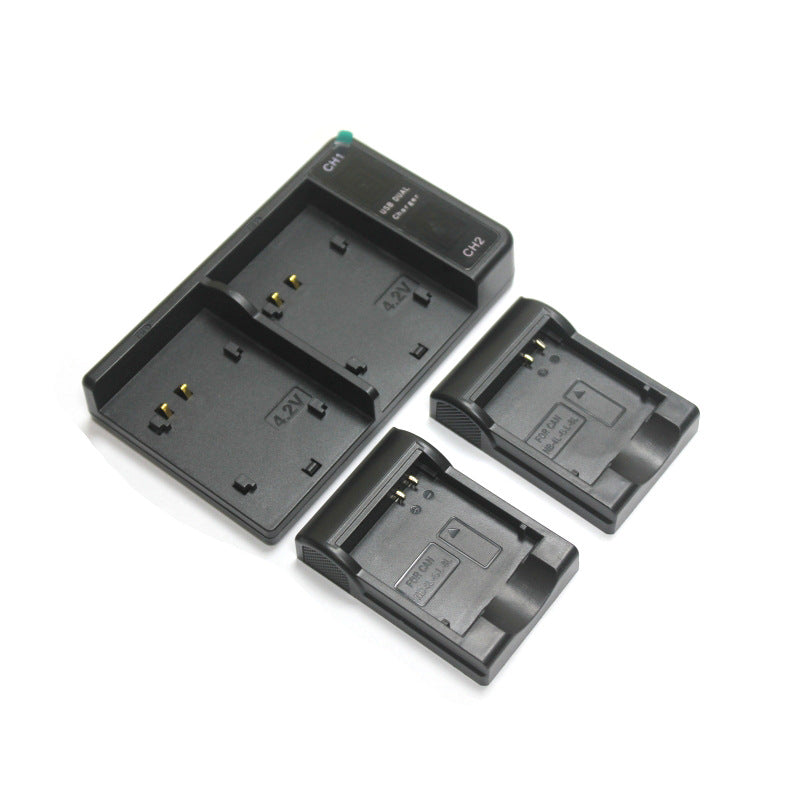 Applicable to NB-4L battery USB-Type-c charger NB-6L battery dual charge seat charge 8L battery dual slot seat charge