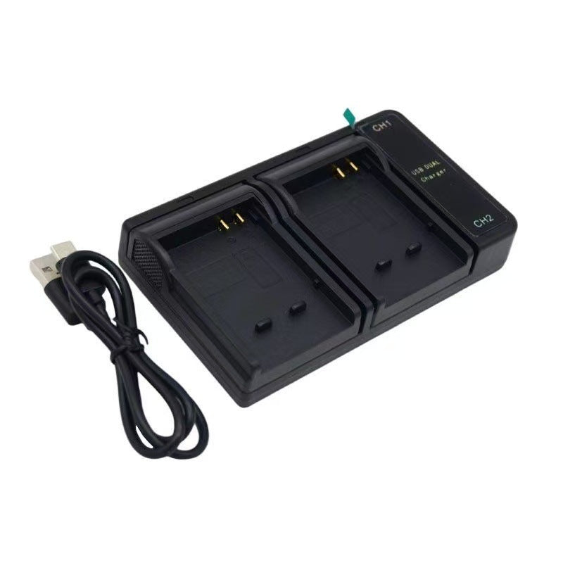 LP-E6 battery USB-Type-c charger is suitable for DSLR camera LP-E6N battery dual-slot dock charger