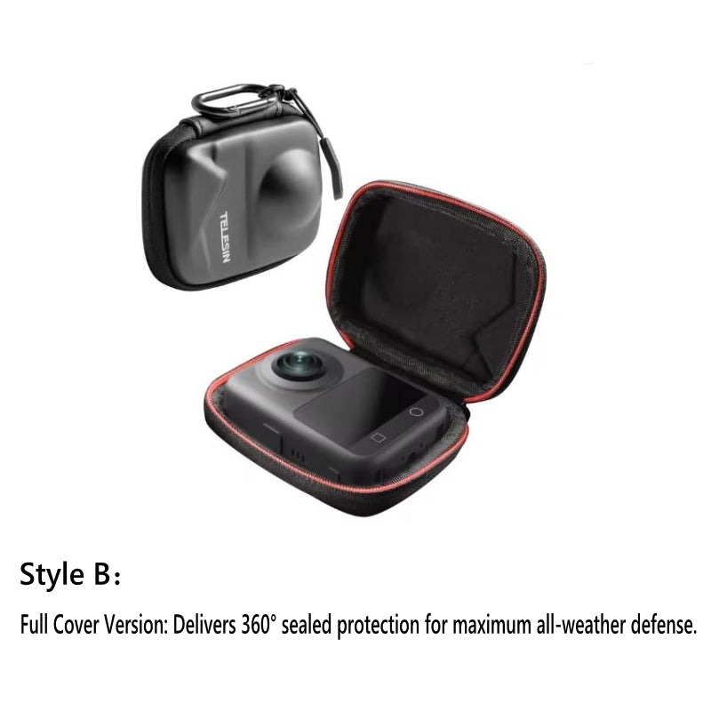 Mini Protection Bag Brushed Half Open Quick Release Carrying Case Storage Bag For DJI OSMO 360 Camera Accessories