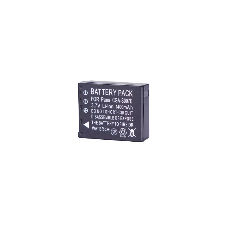 CGA-S007 battery for Panasonic Lumix DMC-TZ1 TZ11 TZ50 Digital Camera Li-ion battery pack
