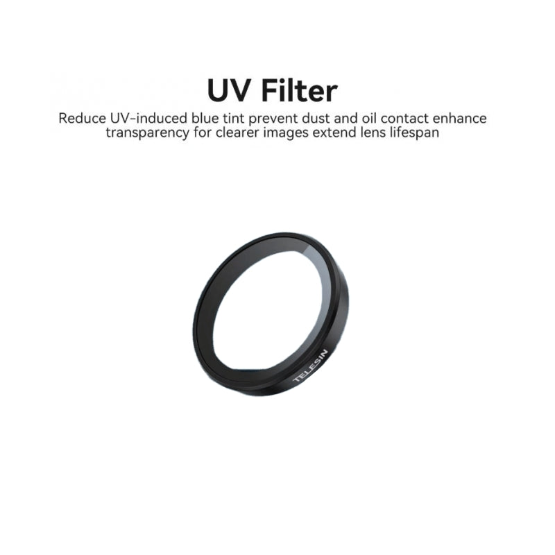 UV Filters for DJI OSMO Action 5/4/3 Glass Aluminum Frame Filter ND64 Filters for DJI OSMO Action 5/4/3
