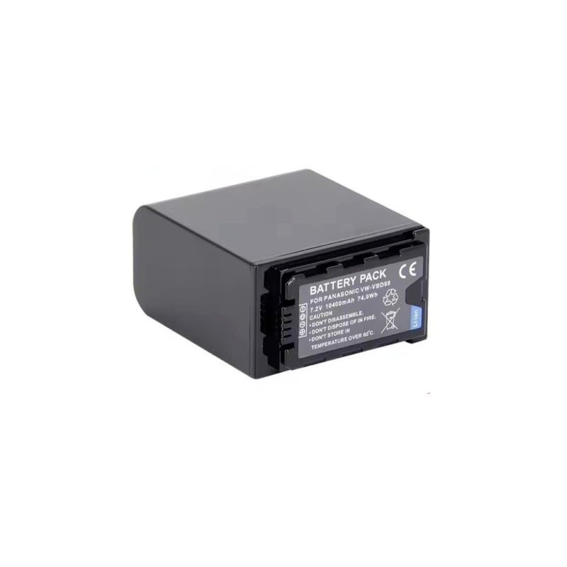 VW-VBD98 Battery for Panasonic AG‑AC8 AJ‑UPX360 HC‑MDH2M Video Camera Li-ion battery pack