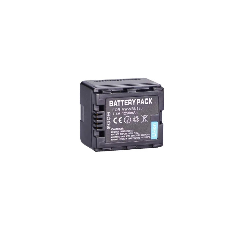 VW-VBN130 Battery for Panasonic HC‑X800 HDC‑HS900 Video Camera Li-ion battery pack